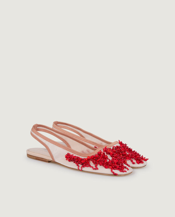 Pauw Blush Slip-On Shoes - Rood