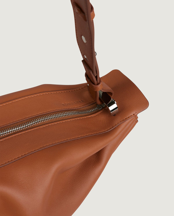 Pauw Bon-Bon Crossbody Tas - Lichtbruin