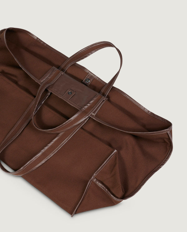 Pauw Canvas Shopper - Bruin