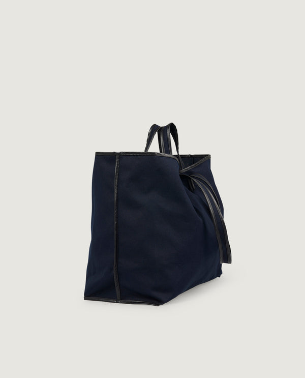pauw Canvas Shopper - Donkerblauw