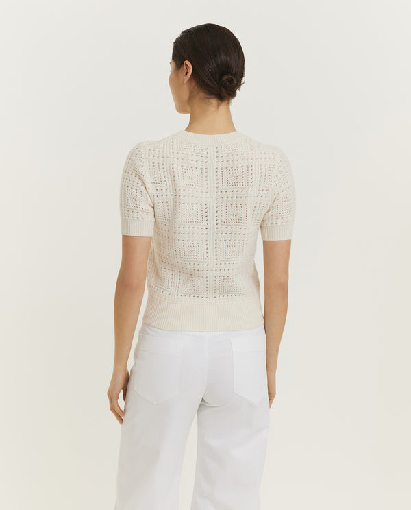 Pauw Cashmere Elysia Sweater - Ecru
