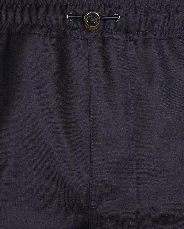 pauw Cashmere Zijden Shorts - Donkerblauw