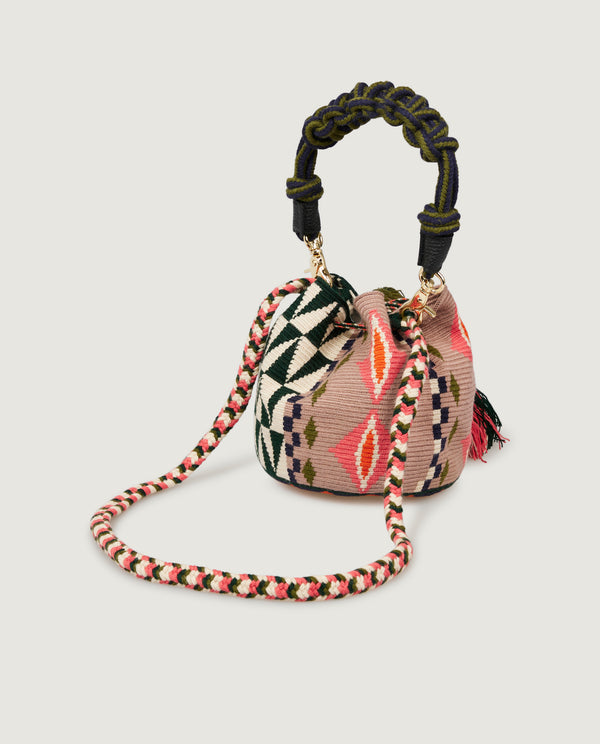 Pauw Crossbody Vulture Tas - Roze