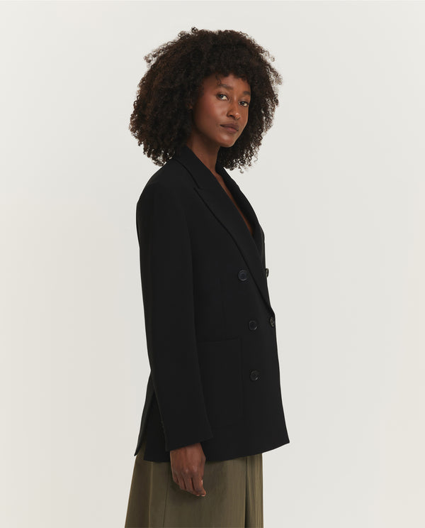 Pauw Double-Breasted Blazer - Zwart