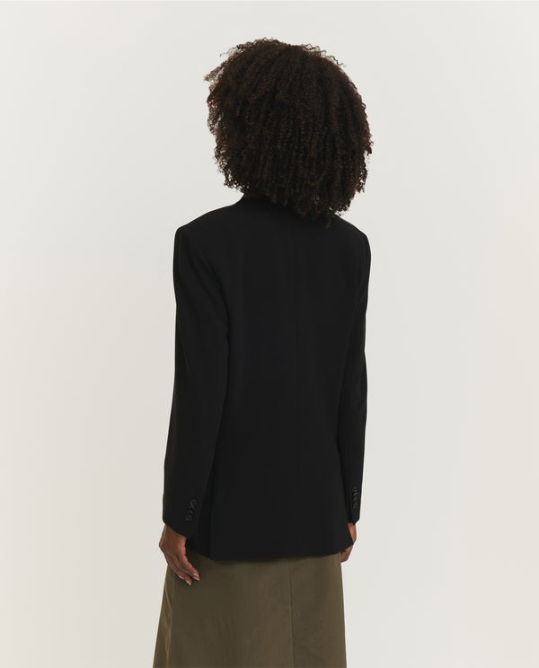 Pauw Double-Breasted Blazer - Zwart