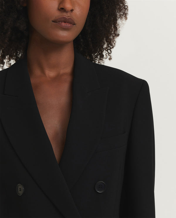 pauw Double-Breasted Blazer - Zwart