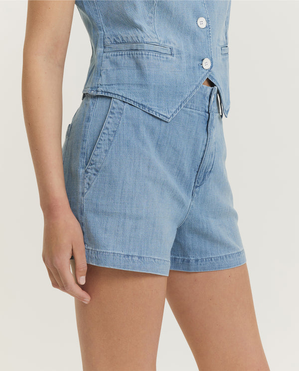 Pauw Elle Playa Korte Broek - Lichtblauw