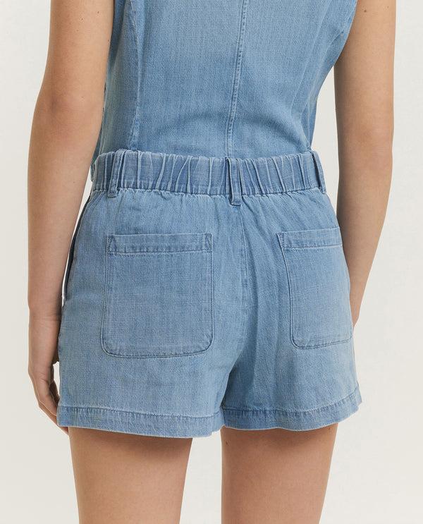 Pauw Elle Playa Korte Broek - Lichtblauw