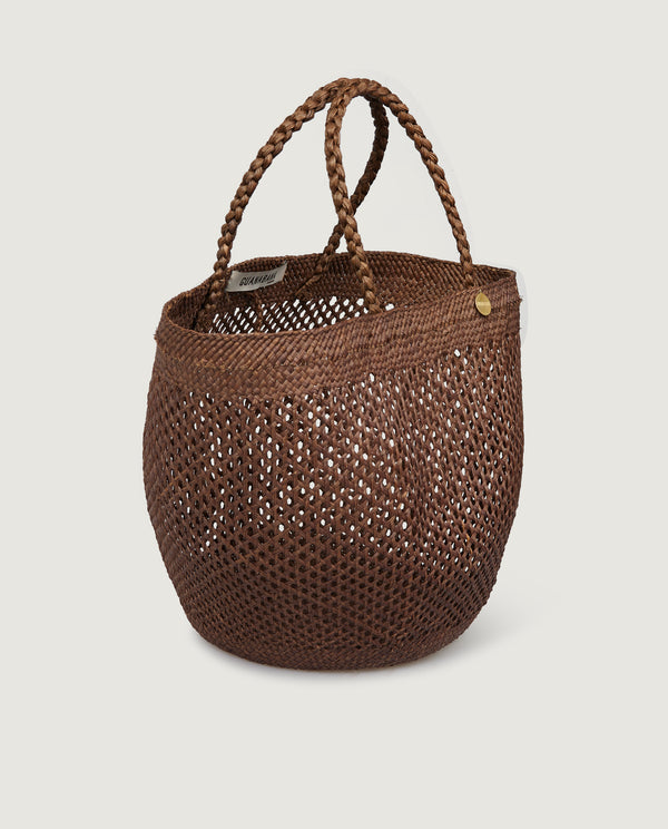 Pauw Gebreide Tas - Bruin