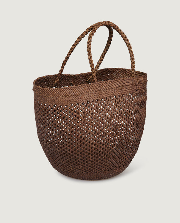 Pauw Gebreide Tas - Bruin