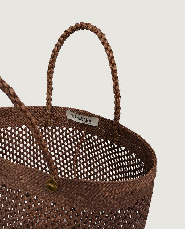 Pauw Gebreide Tas - Bruin