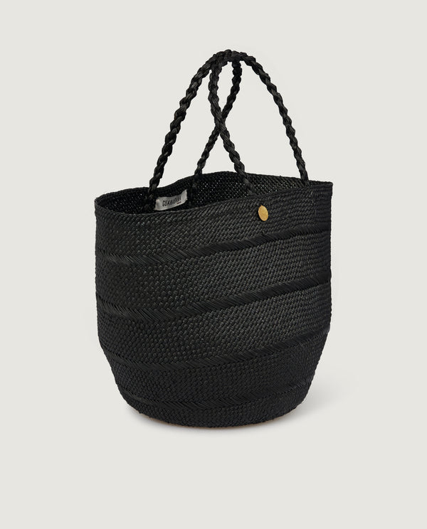 pauw Gebreide Tas - Zwart