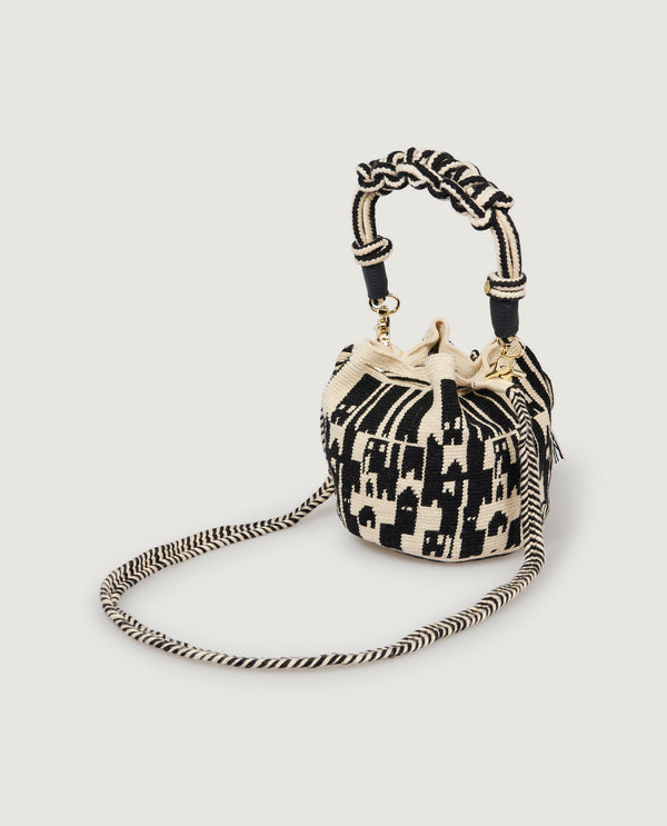 Pauw Gehaakte Tas - Ecru