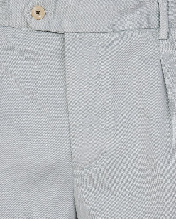 pauw Geplooide Katoenen Shorts - Lichtblauw