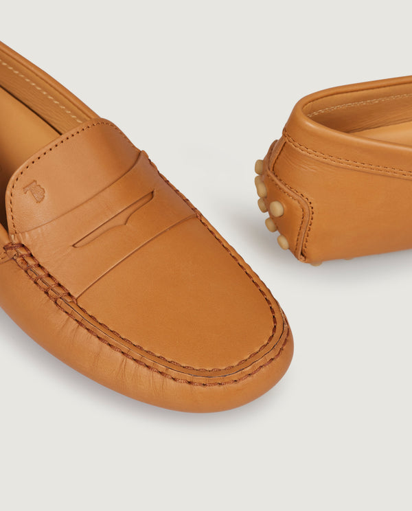 pauw Gommino Driving Schoenen - Lichtbruin