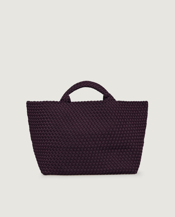 Pauw Grote Geweven Shopper - Paars