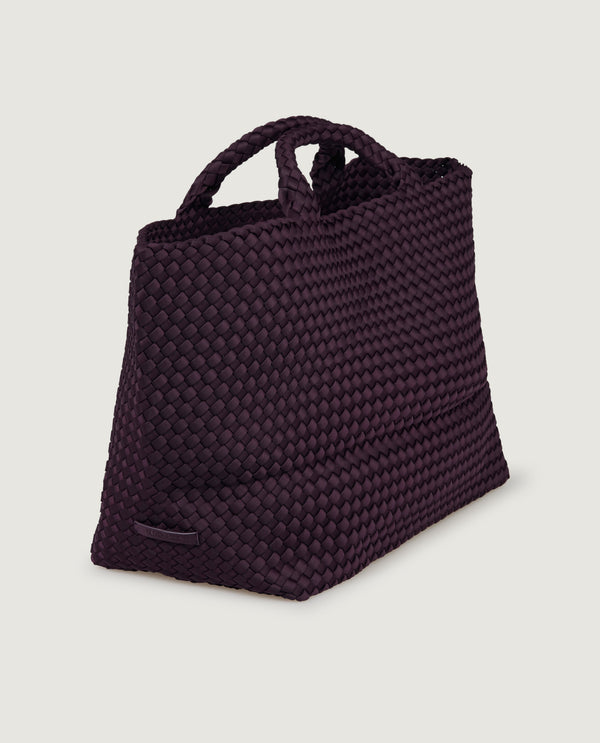 pauw Grote geweven shopper - Paars