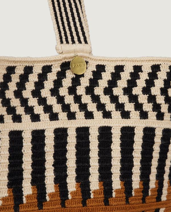 pauw Grote Tote Bag - Zwart