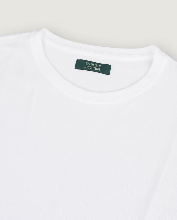 pauw Ice Cotton Pique T-Shirt - Wit