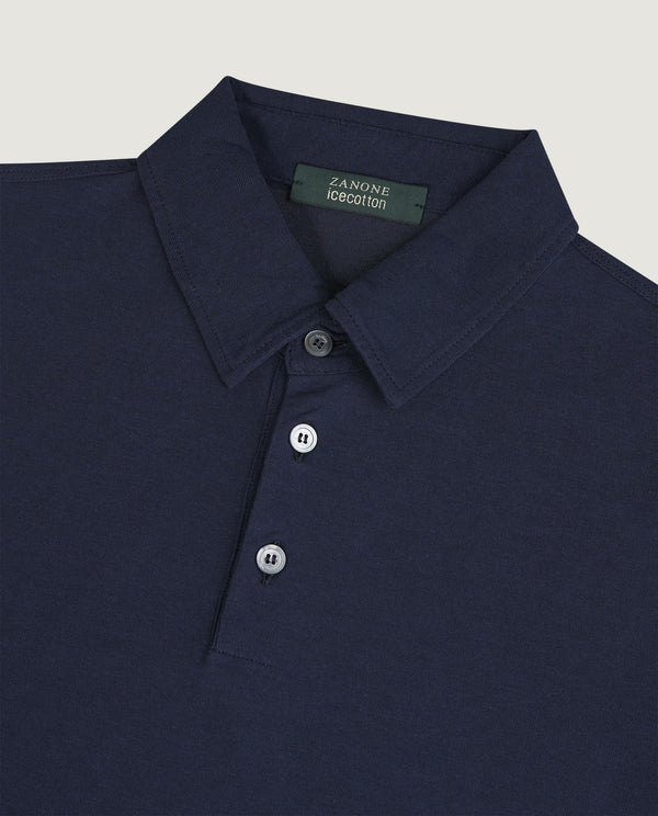 pauw Ice Cotton Polo - Blauw