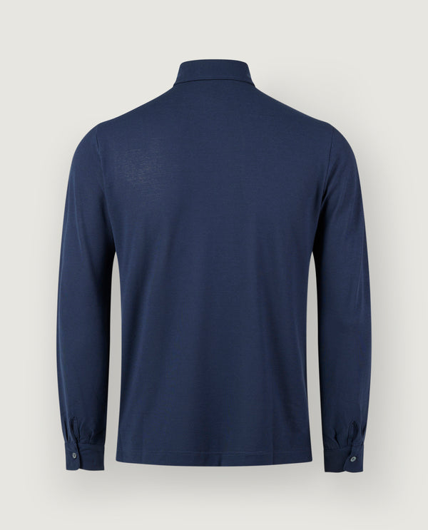 pauw Ice Cotton Polo - Blauw
