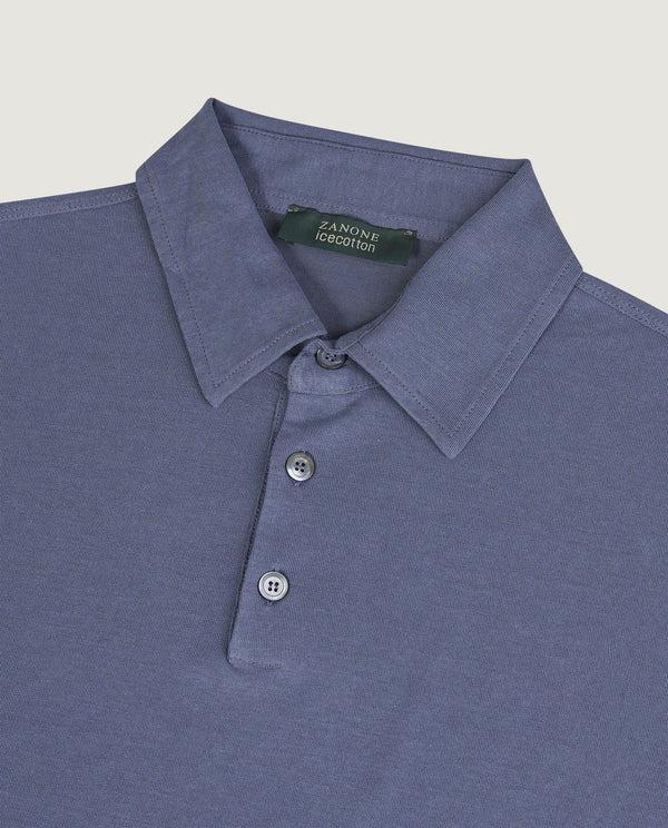 pauw Ice Cotton Polo - Blauw