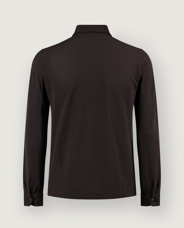 pauw Ice Cotton Polo - Bruin