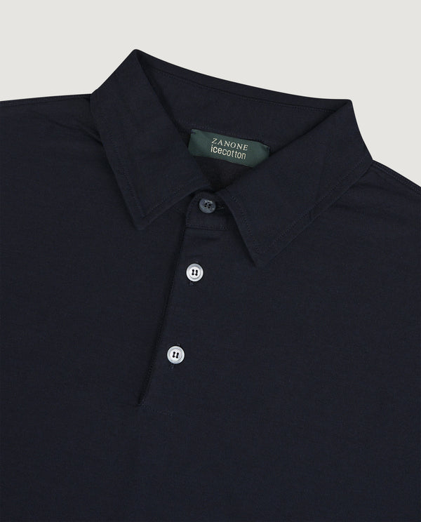 pauw Ice Cotton Polo - Donkerblauw