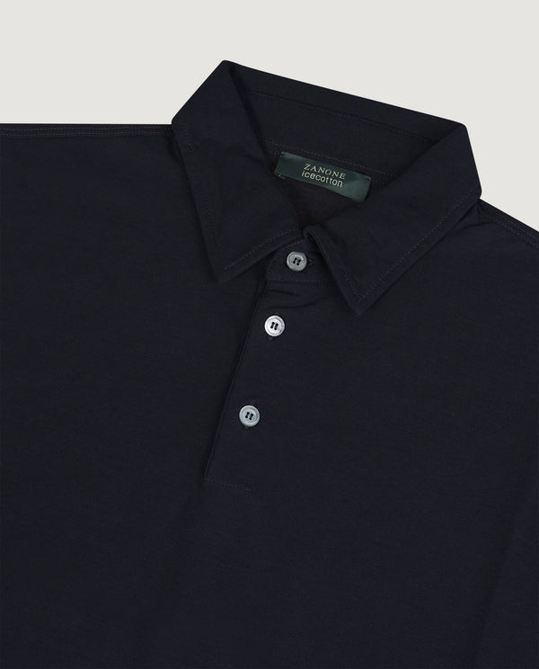 pauw Ice Cotton Polo - Donkerblauw