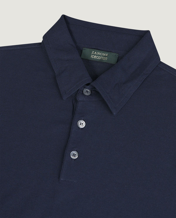 pauw Ice Cotton Polo - Donkerblauw