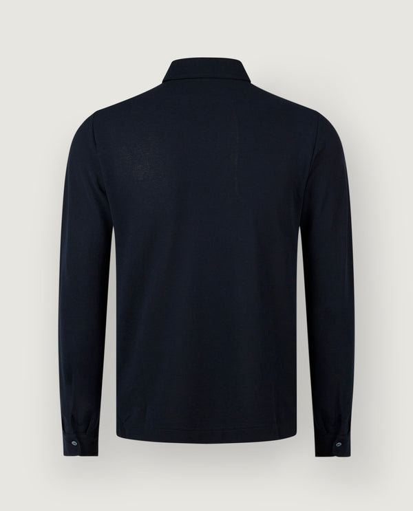 pauw Ice Cotton Polo - Donkerblauw