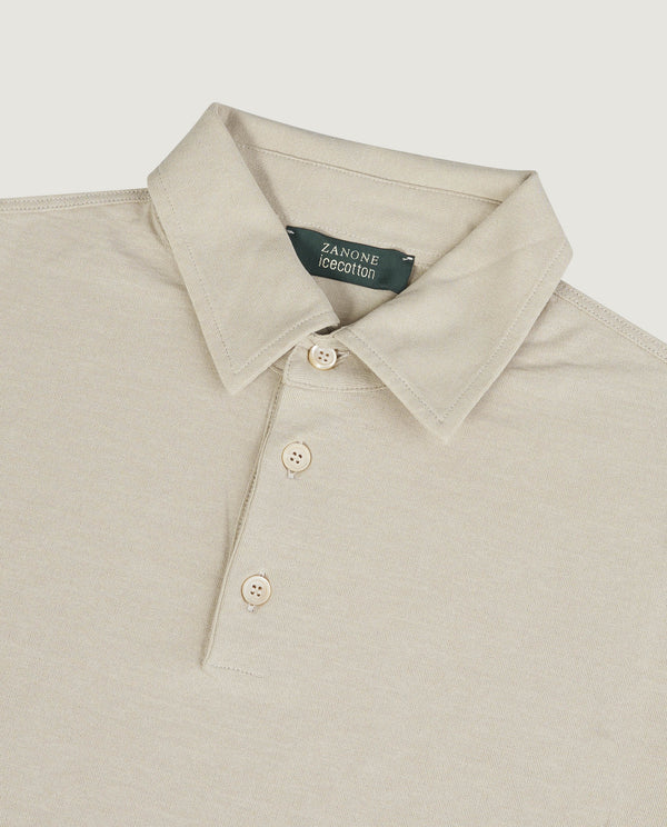 pauw Ice Cotton Polo - Ecru