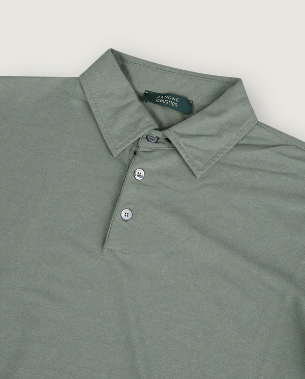 pauw Ice Cotton Polo - Groen