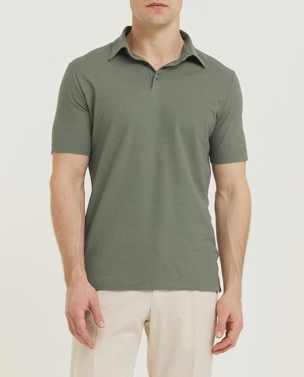 pauw Ice Cotton Polo - Groen