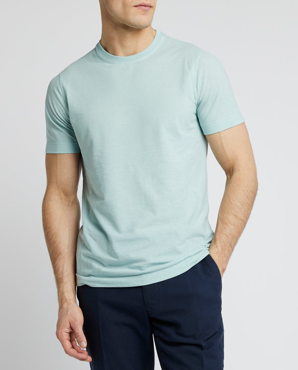 pauw Ice Cotton T-shirt - Lichtblauw