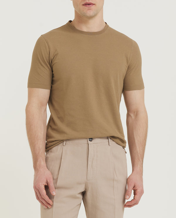 pauw Ice Cotton T-Shirt - Lichtbruin