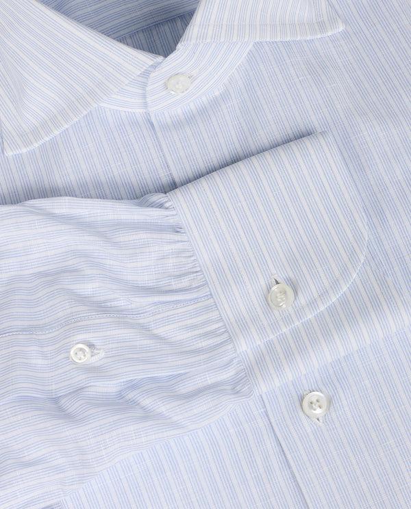 Pauw Katoen Linnen Gestreept Shirt