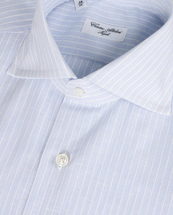 pauw Katoen Linnen Gestreept Shirt