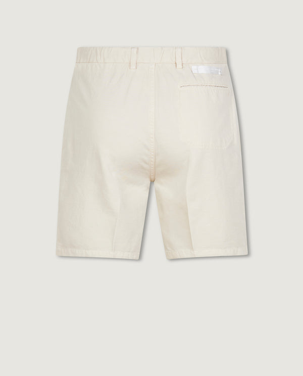 Pauw Katoen Linnen Shorts - Lichtbruin