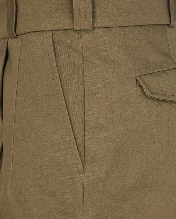 Pauw Katoenen Army Shorts - Groen