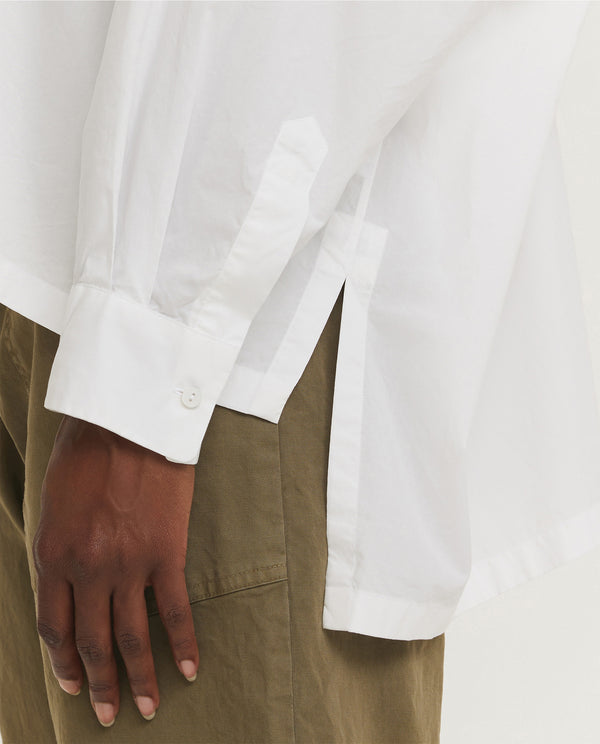 pauw Katoenen Boxy Blouse - Wit