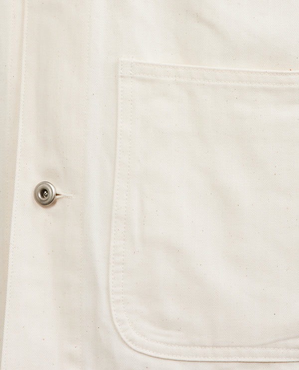 Pauw Katoenen Chore Jacket - Ecru