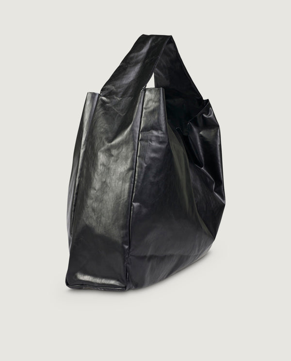 pauw Katoenen oil tas - Zwart