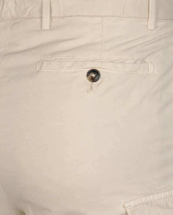 Pauw Korte Cargo Broek - Lichtbruin