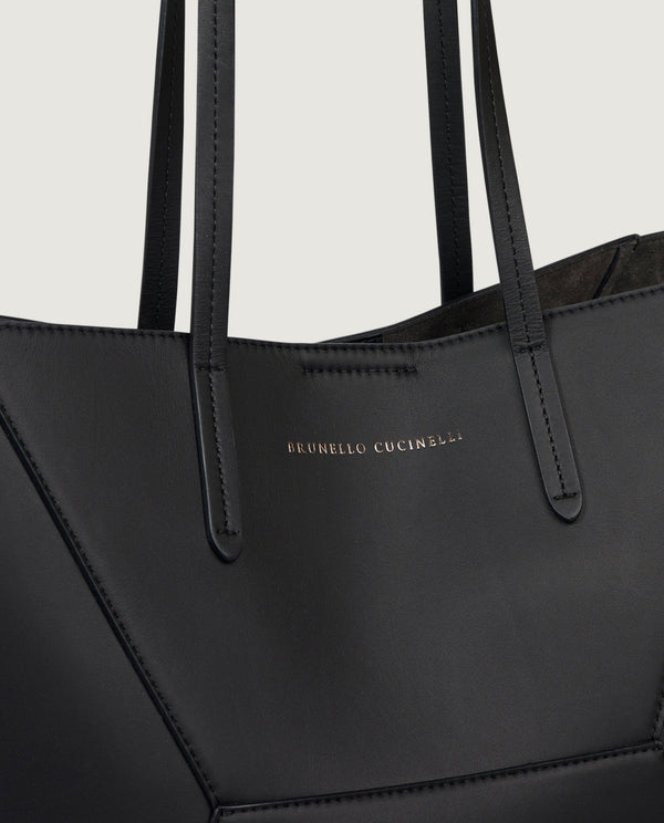 Pauw Lederen Duo Tas - Zwart