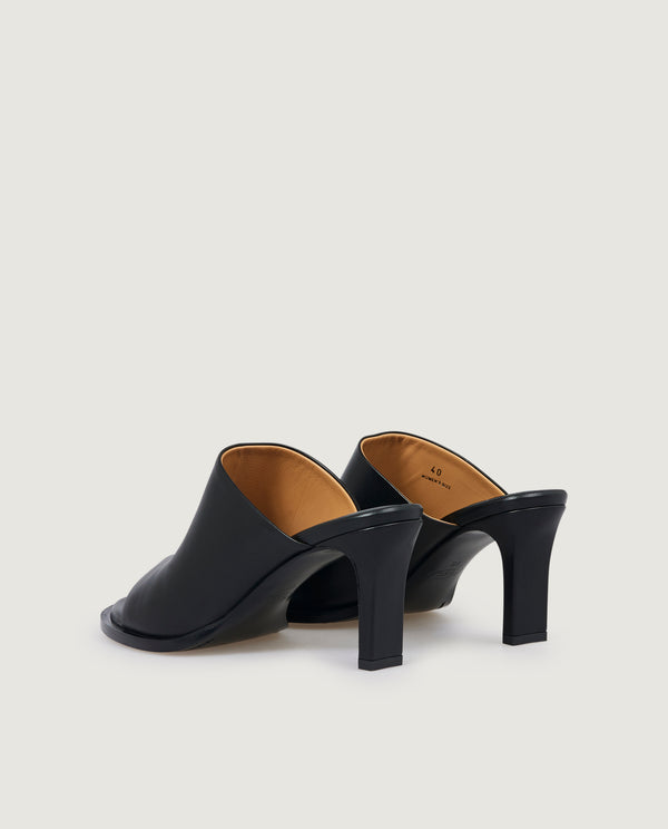 Pauw Lederen Mules - Zwart