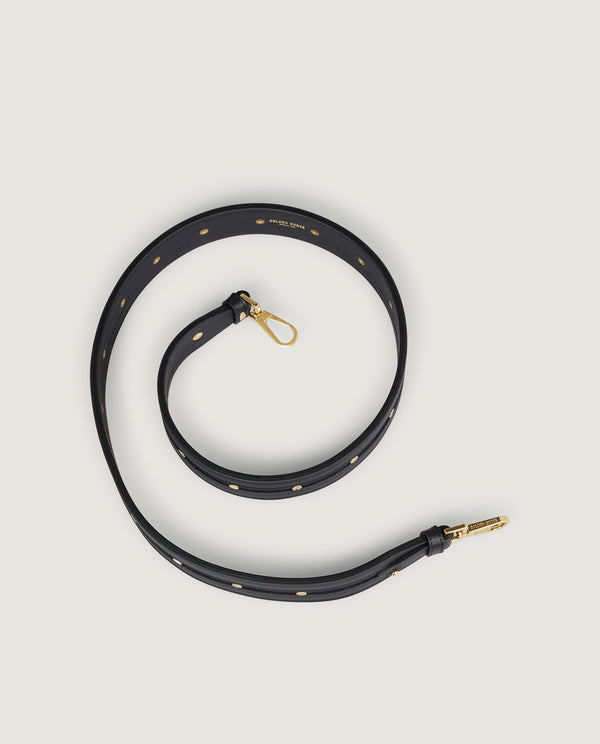 Pauw Leren Schoudertas Riem - Zwart