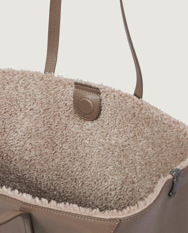 Pauw Leren Shopper - Bruin