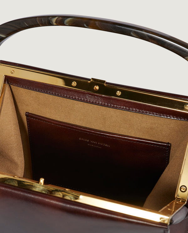 Pauw Leren Tas - Bruin