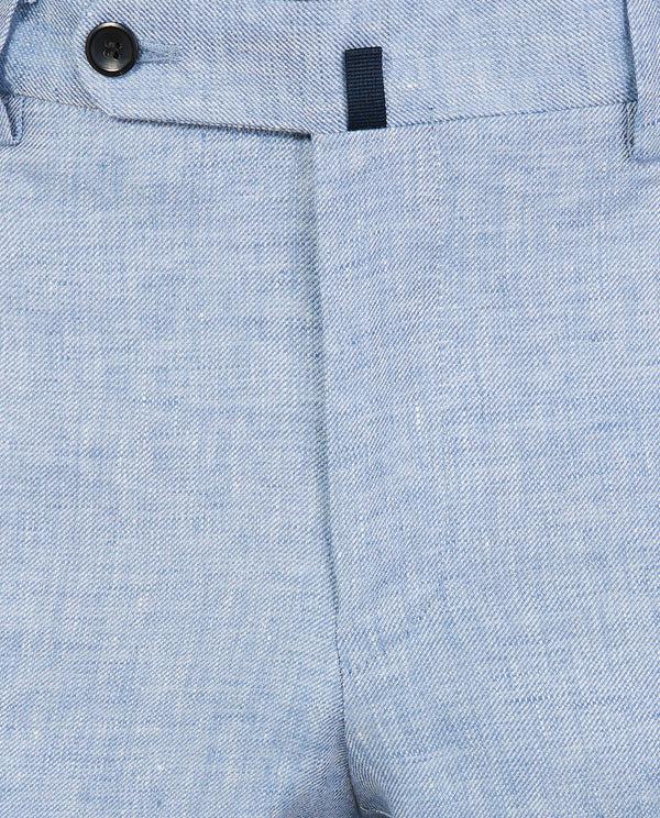 pauw Linnen Broek - Lichtblauw